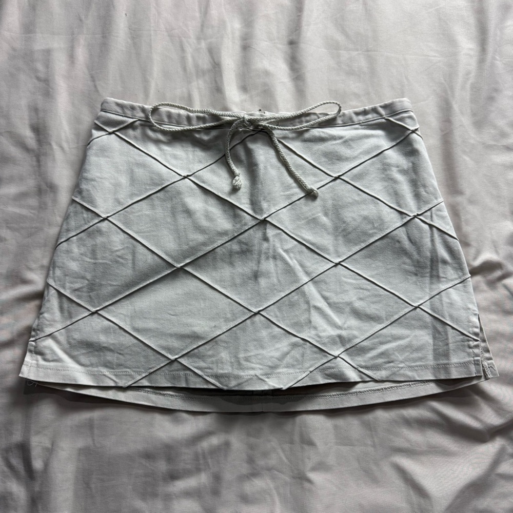 TRACY EVANS Cream Skirt